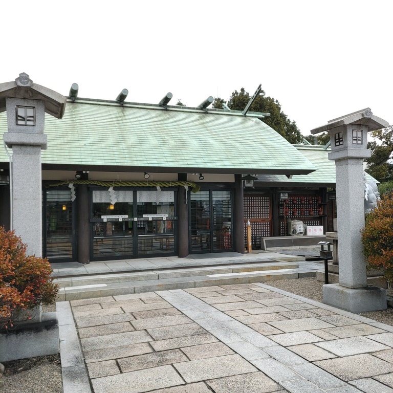 和田神社の拝殿